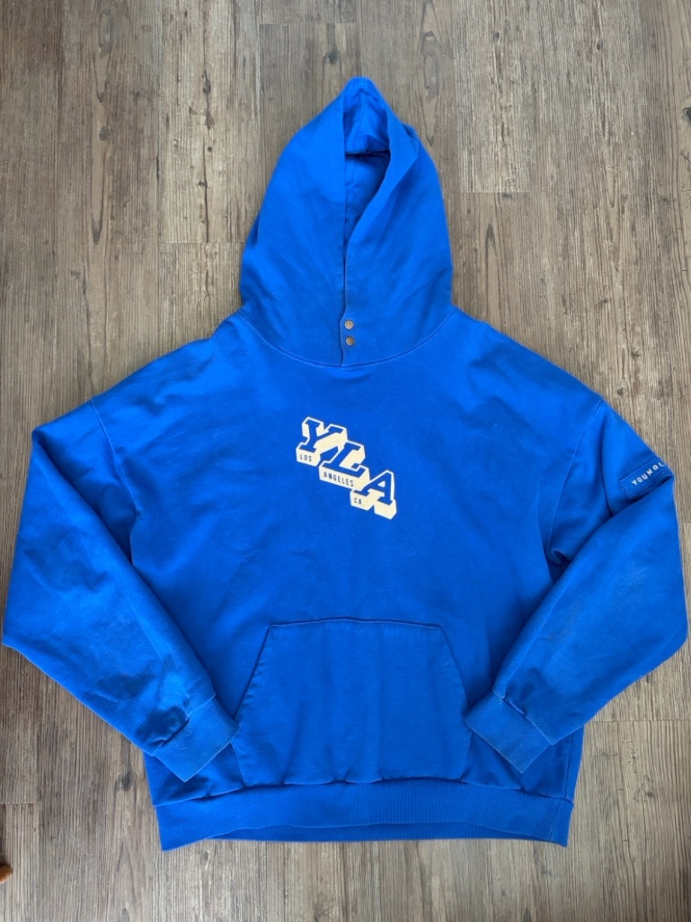 YOUNGLA CAMPUS HOODIE BLUE MEN’S XL